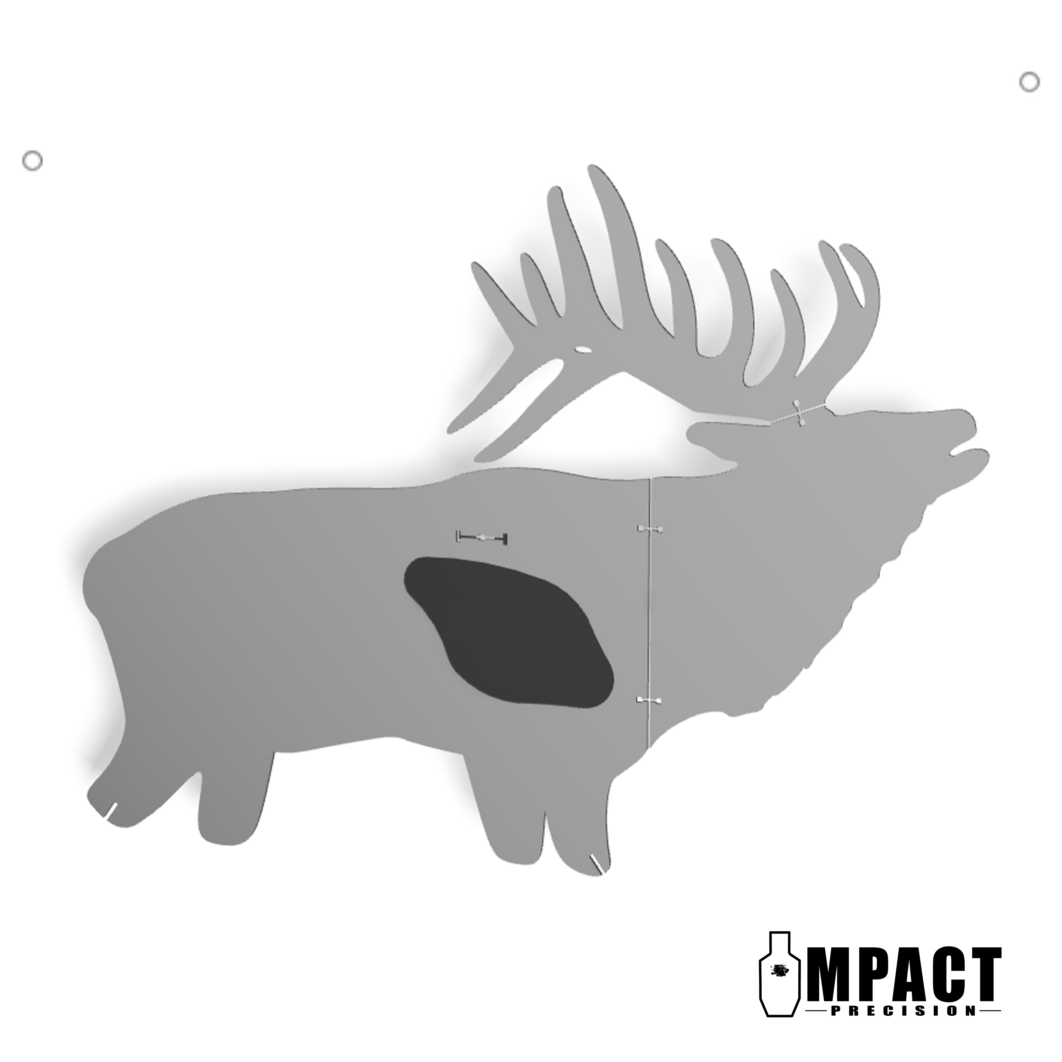 Full Size AR500 Elk Target – Impact Precision Full Size AR500 Elk Target – Impact Precision
