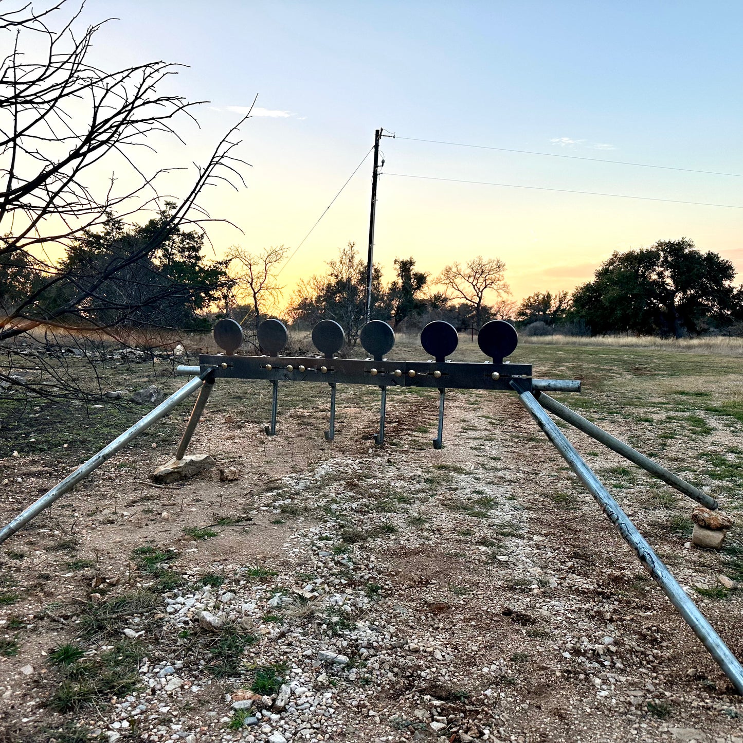 AR500 Manual Centerfire Plate Rack