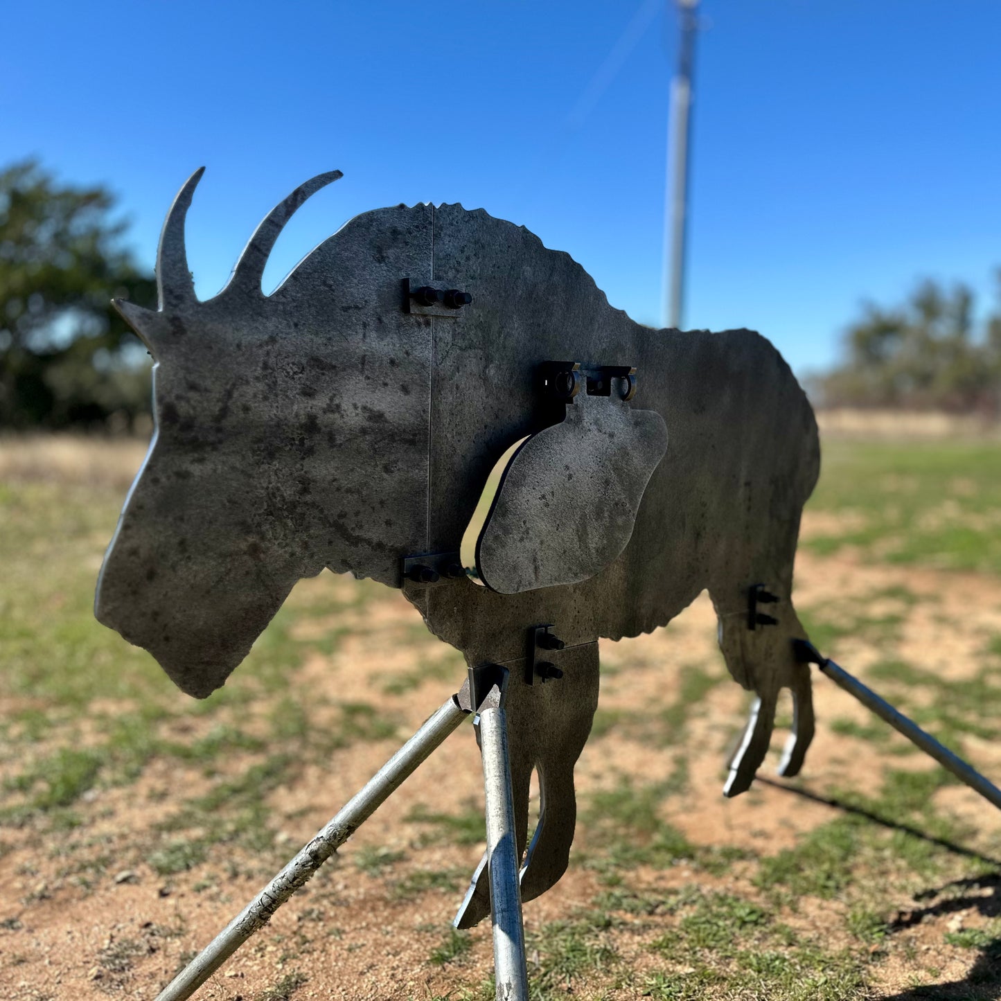 Full Size AR500 Mountain Goat Target