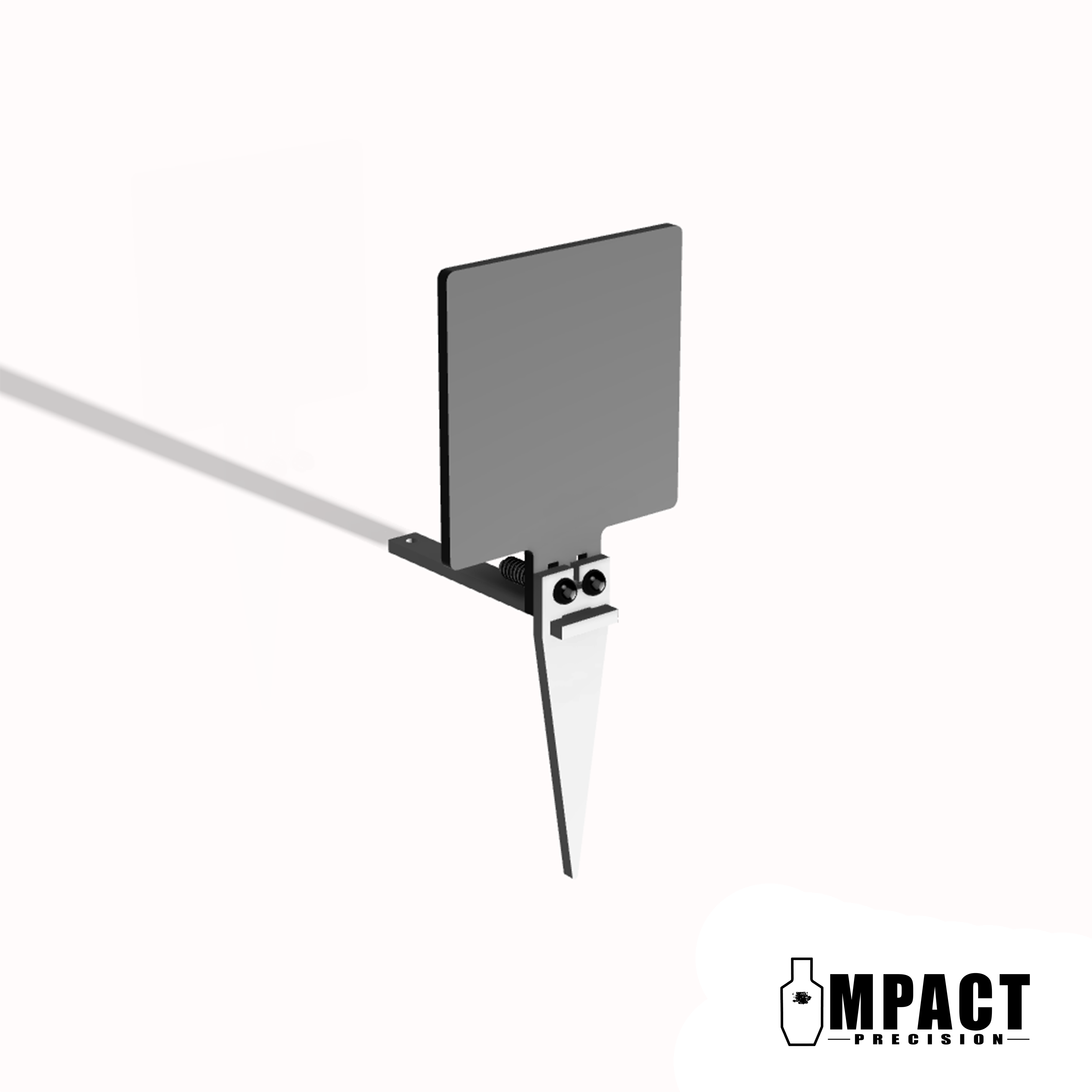 AR500 Auto Spring Popper - Multiple Target Shapes – Impact Precision
