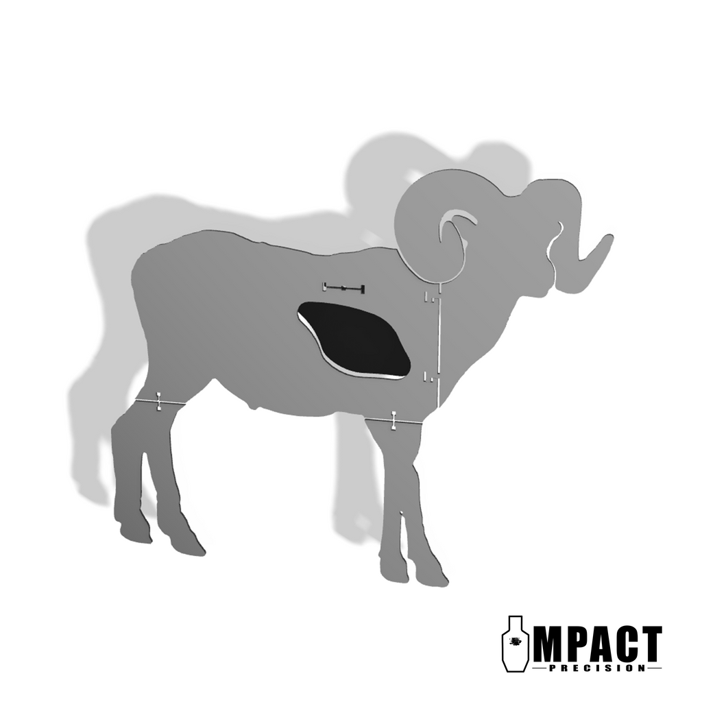 Full Size AR500 Bighorn Sheep Target