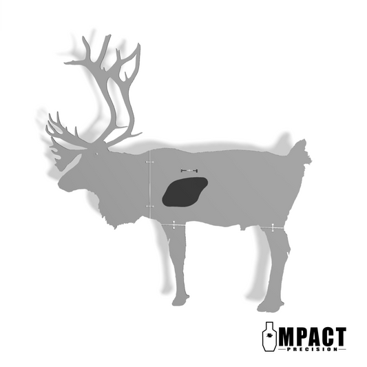 Full Size AR500 Caribou Target