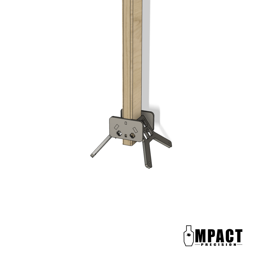 Combo T-Post / 2 x 4 Target Base