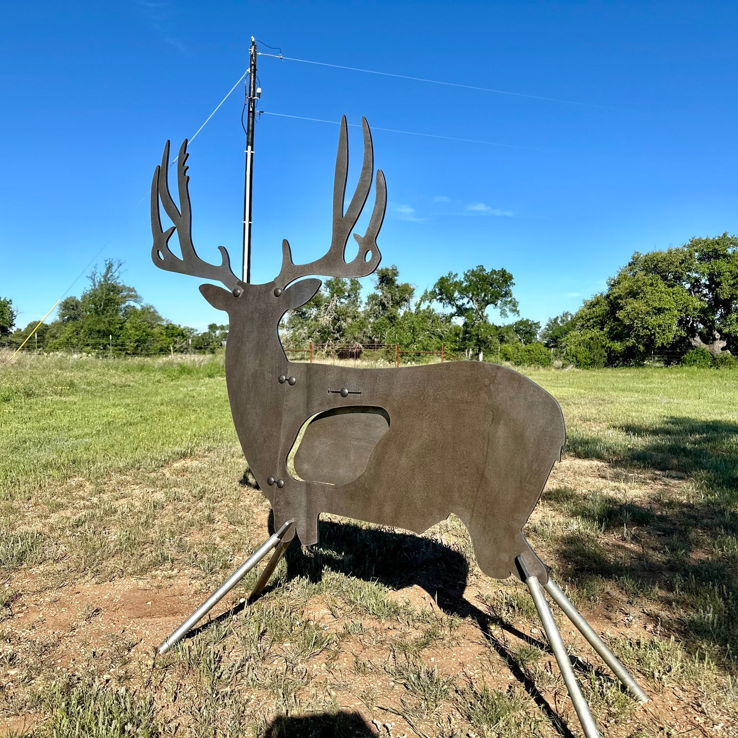 Full Size AR500 Mule Deer Target