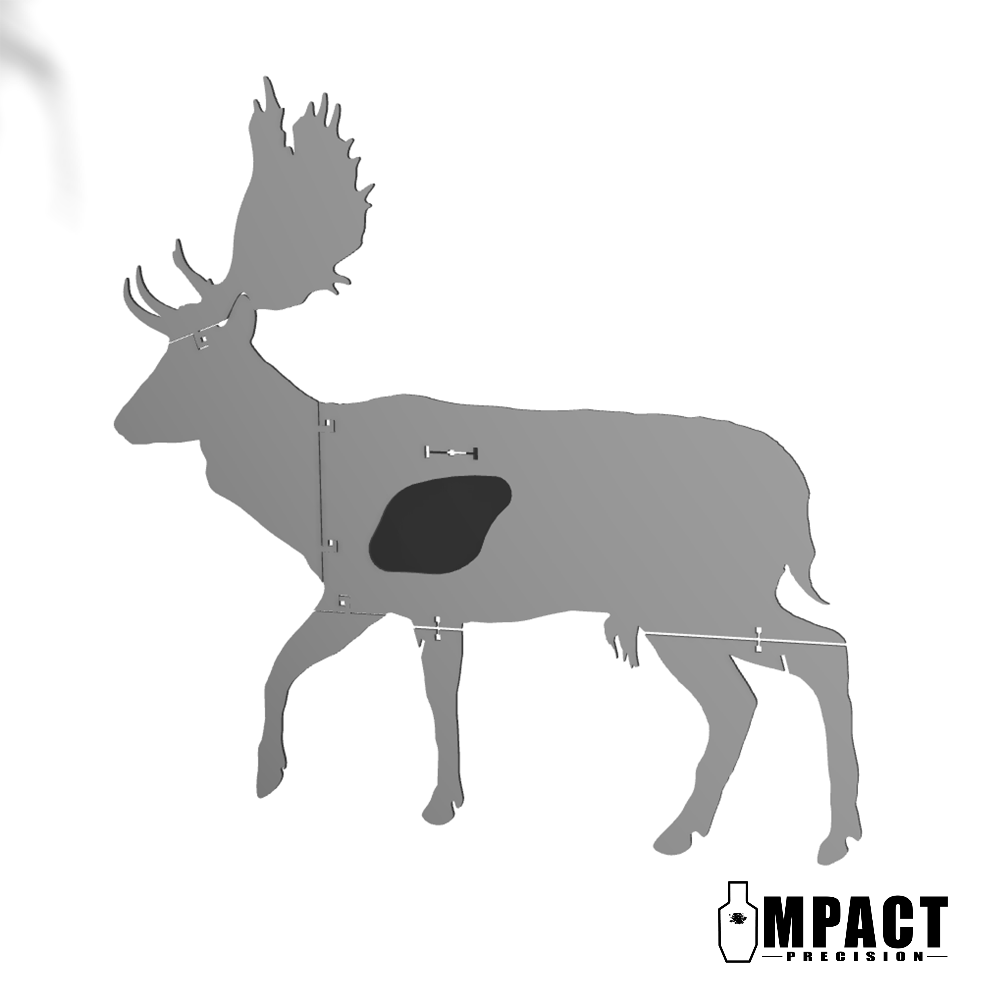 Target Impact Full Size AR500 Fallow Deer Target – Impact Precision