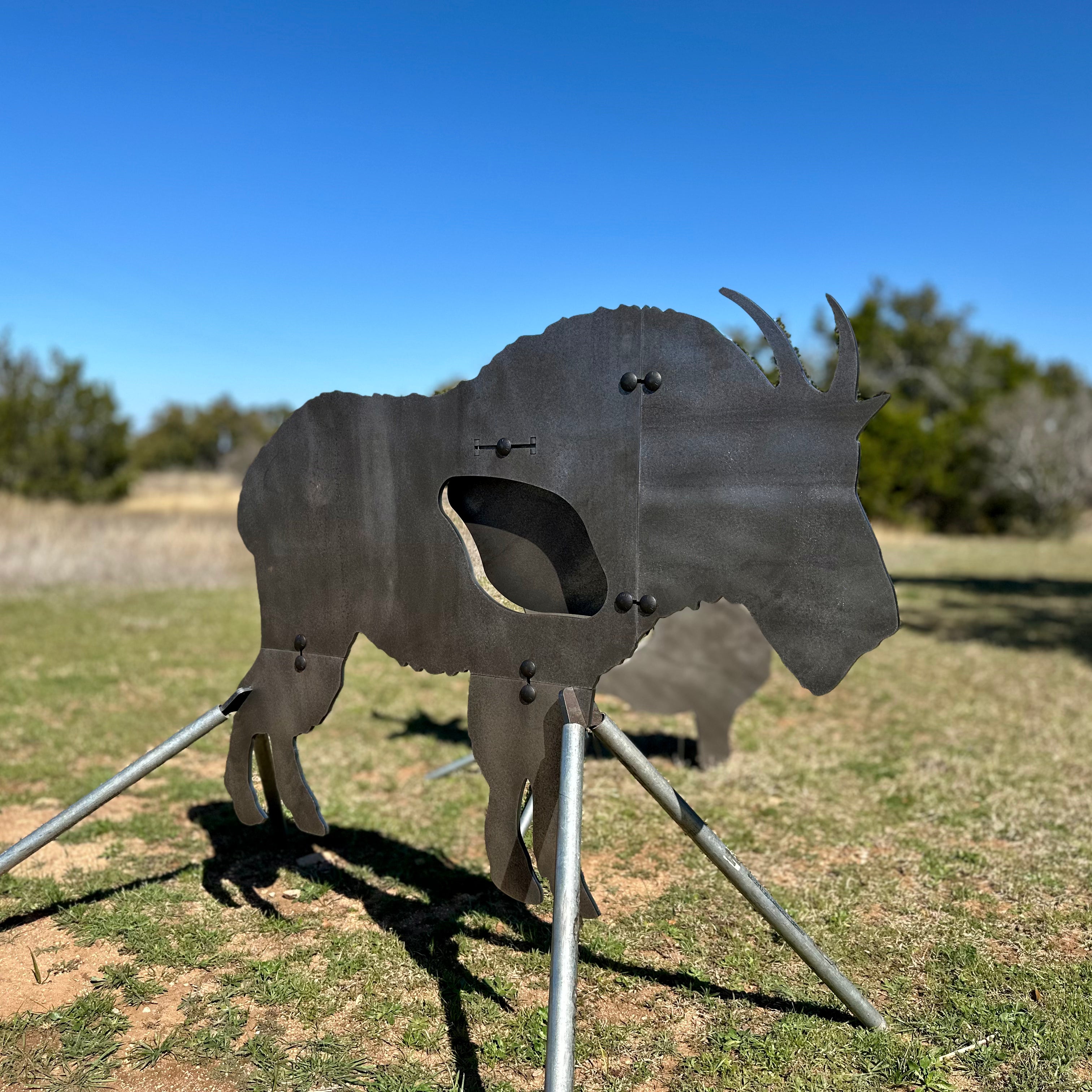 Full Size AR500 Mountain Goat Target