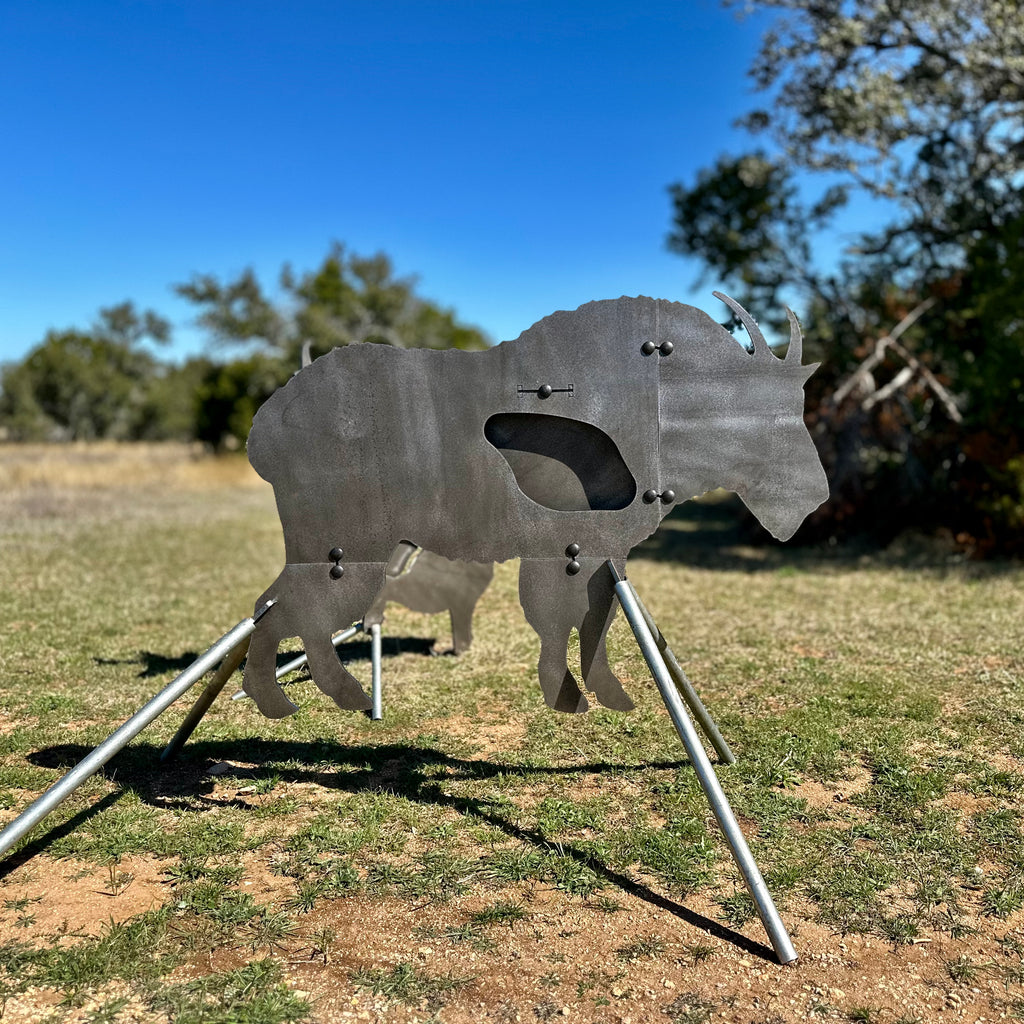 Full Size AR500 Mountain Goat Target