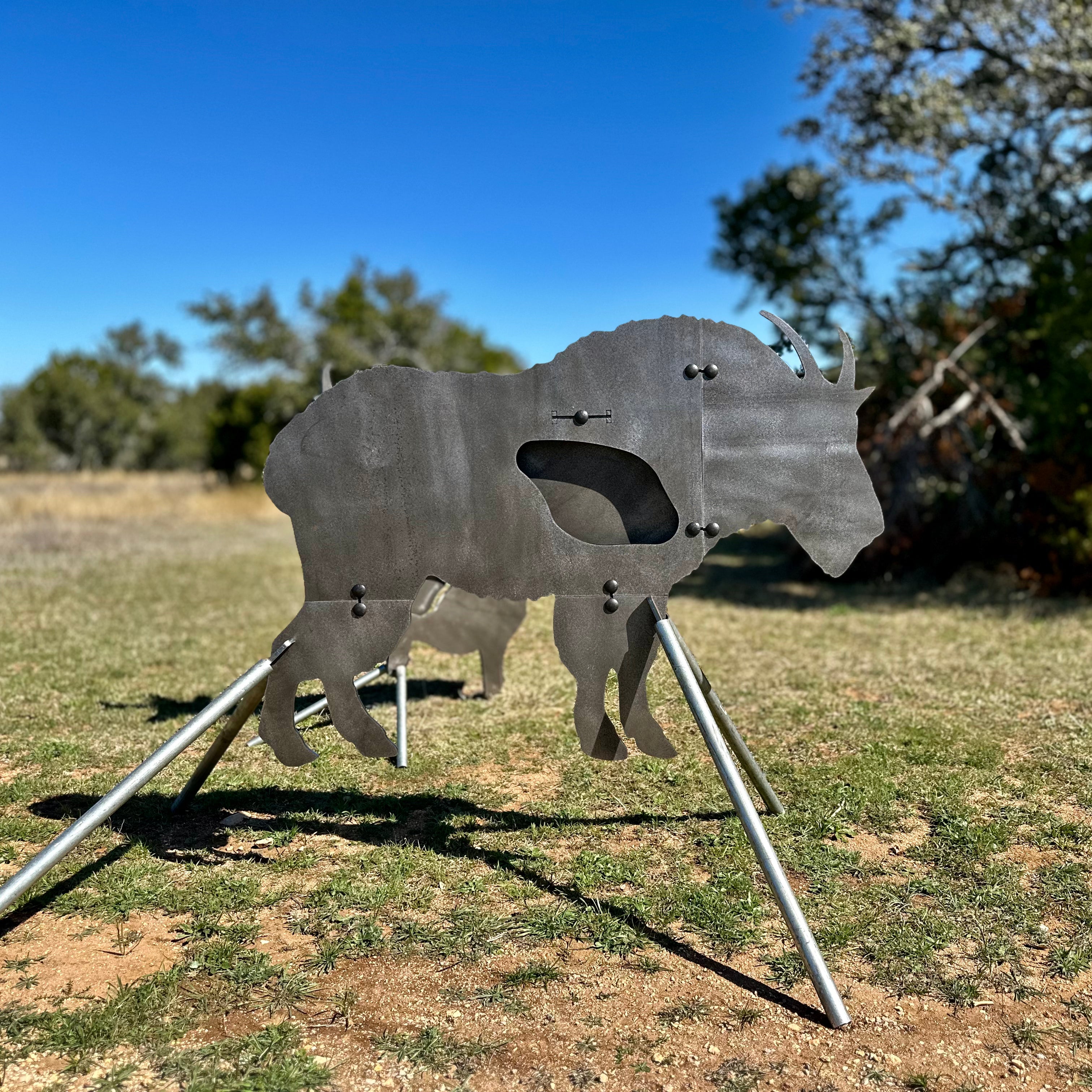 Full Size AR500 Mountain Goat Target