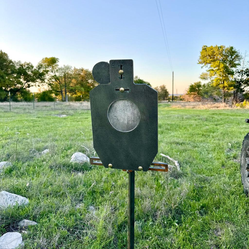 AR500 IPSC Hostage Silhouette Target
