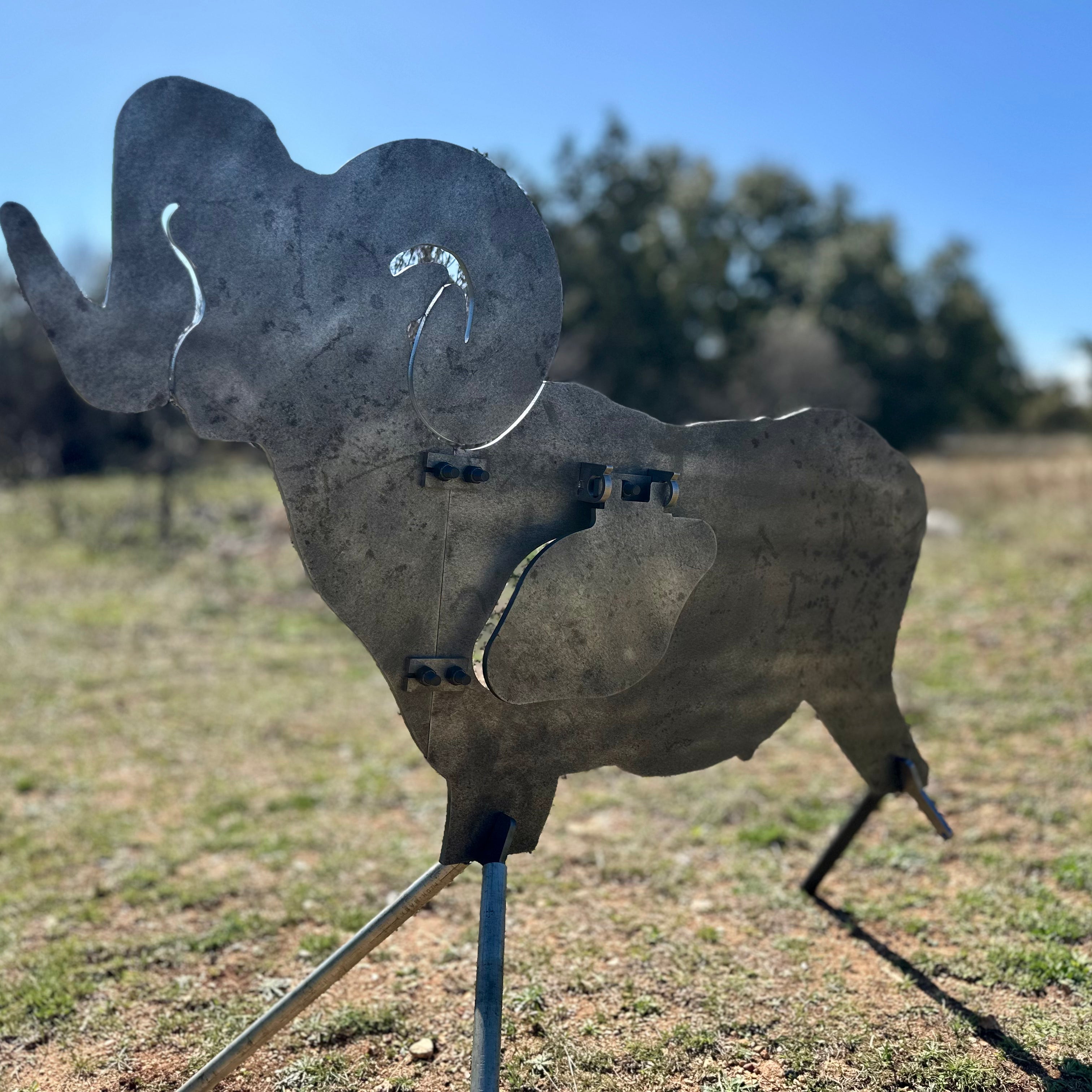 Full Size AR500 Bighorn Sheep Target