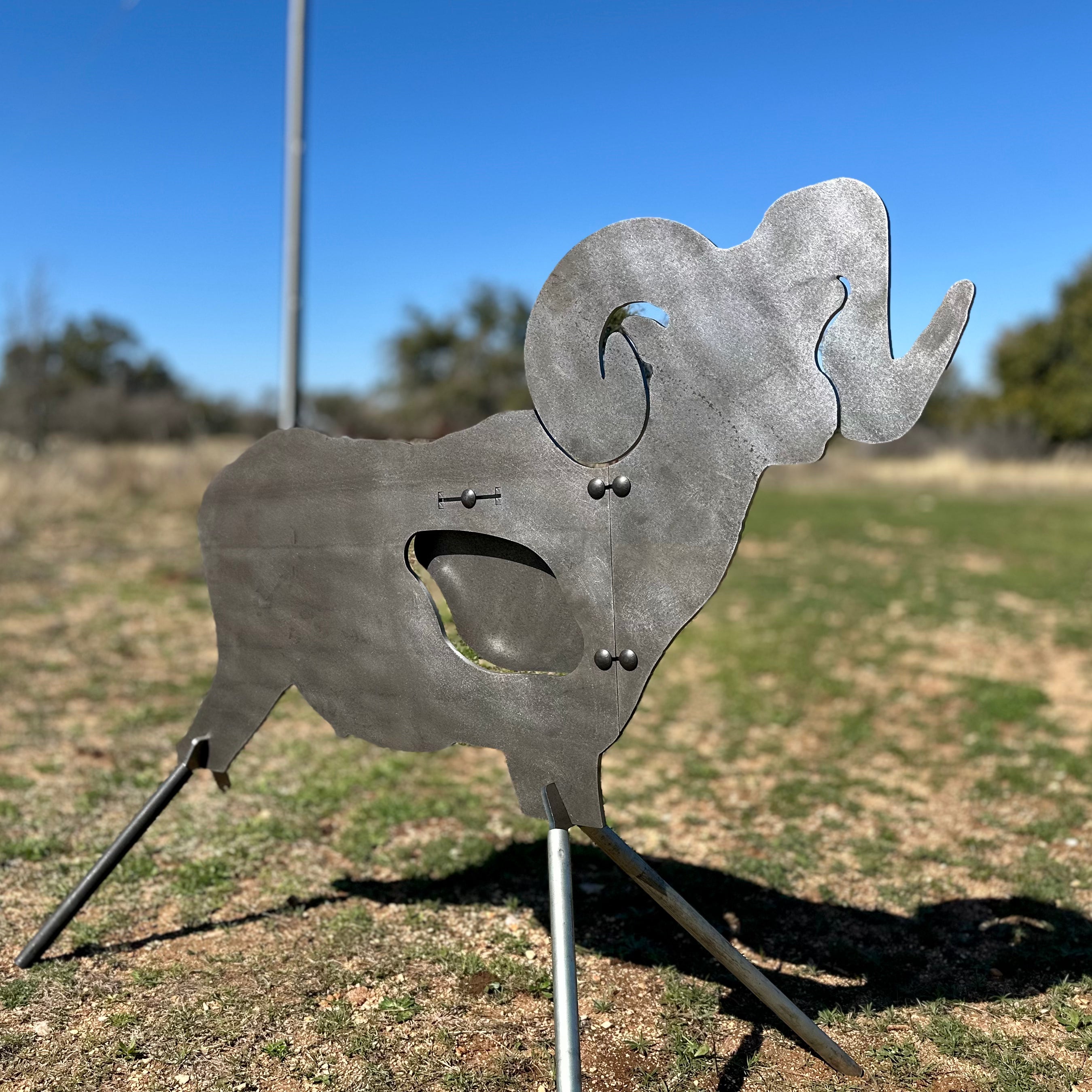 Full Size AR500 Bighorn Sheep Target