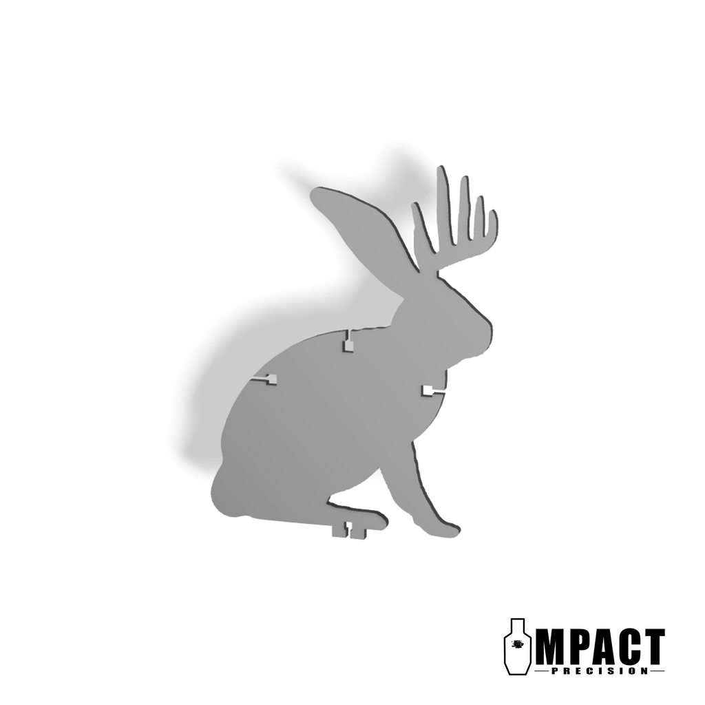 Full Size AR500 Jackalope Target