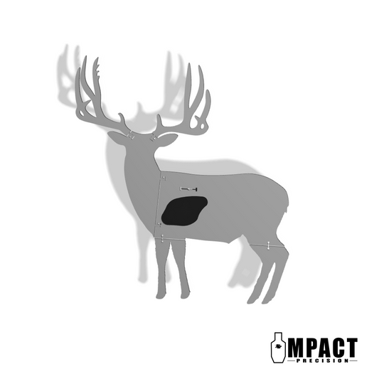 Full Size AR500 Mule Deer Target