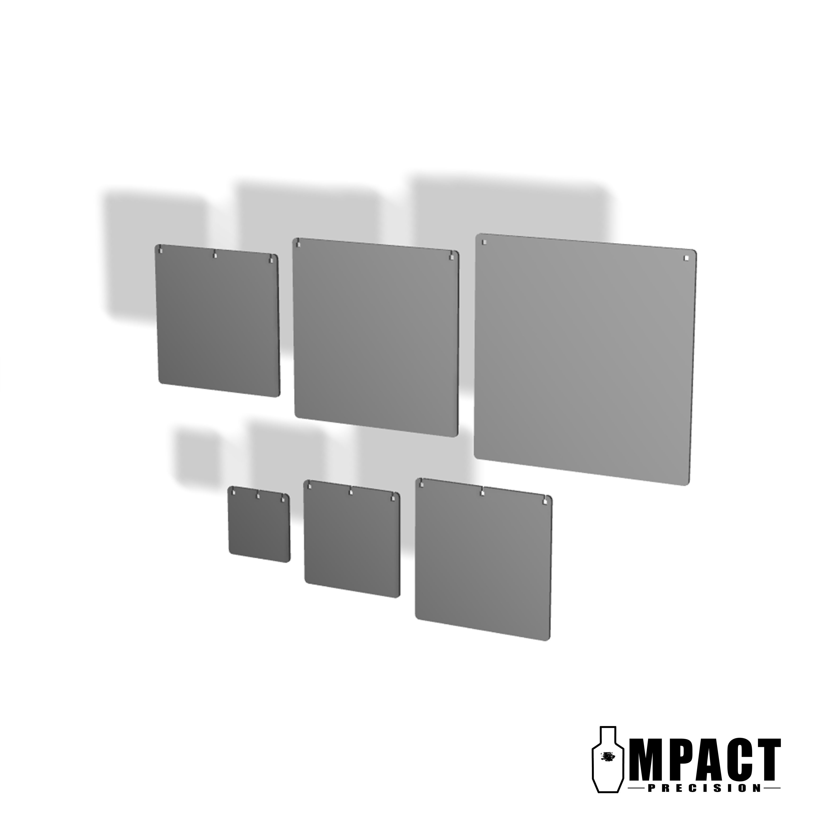 AR500 Square Gong/Static Target