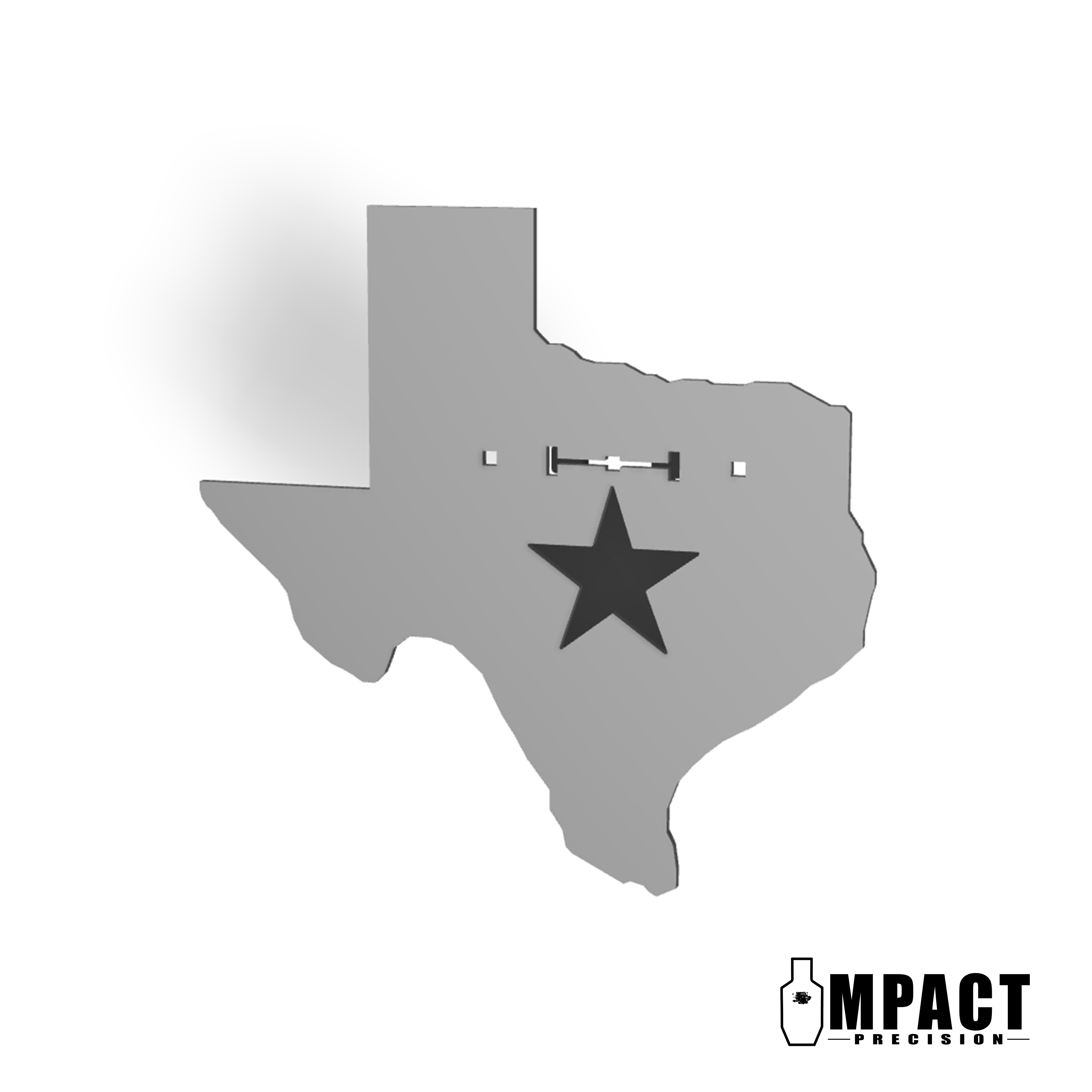 AR500 Texas Star Target