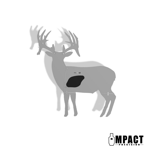 Full Size AR500 Texas Whitetail Target